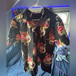 Huf skate button down